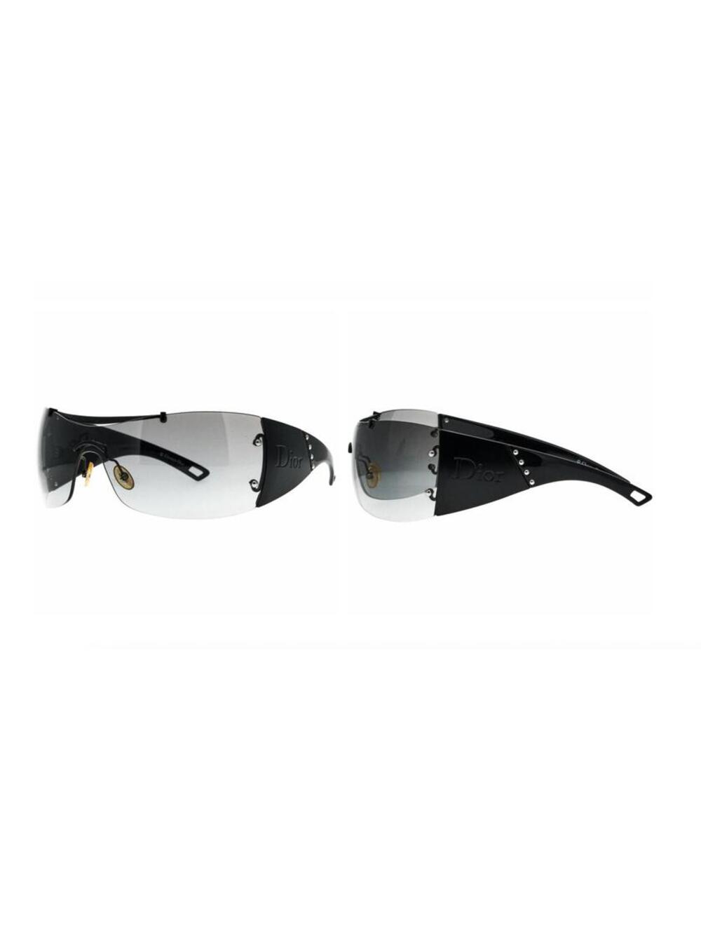 Vintage 90s/Y2K Christian Dior Diorito 2 Sunglasses w/ Studded Sides, PECVK